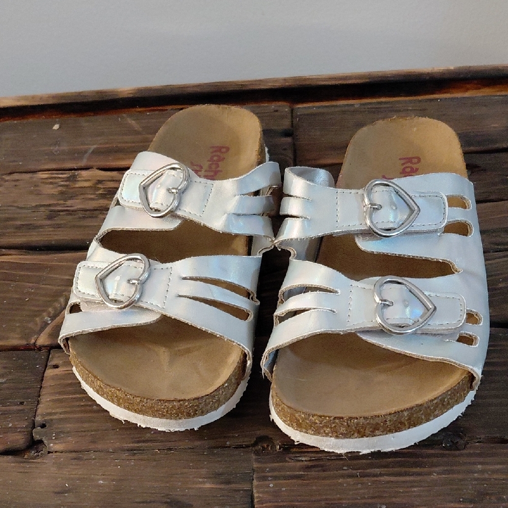 Rachel Shoes Silver Kids Sandals